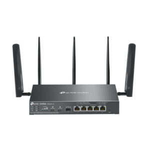 TP-Link ER706WP-4G router inalámbrico Gigabit Ethernet Doble banda (2,4 GHz / 5 GHz) Negro