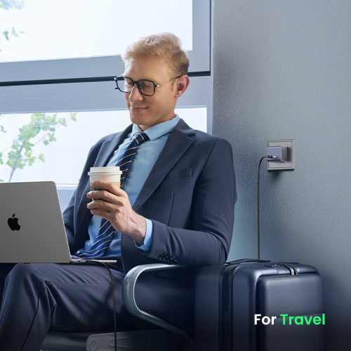 Ugreen Nexode S 30W USB-C GaN Fast Charger EU gray Teléfono móvil, Batería portátil, Teléfono Gris Corriente alterna Interior - Imagen 10