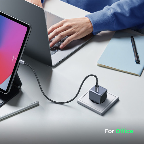 Ugreen Nexode S 30W USB-C GaN Fast Charger EU gray Teléfono móvil, Batería portátil, Teléfono Gris Corriente alterna Interior - Imagen 11