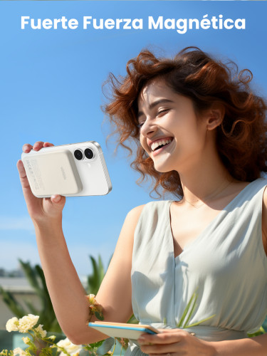 Ugreen 25207 batería externa 5000 mAh Cargador inalámbrico Negro - Imagen 18