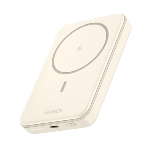 Ugreen 25208 batería externa 10000 mAh Cargador inalámbrico Beige - Imagen 2