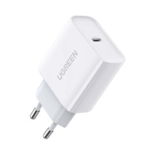Ugreen 60450 cargador de dispositivo móvil Universal Blanco Corriente alterna Carga rápida Interior