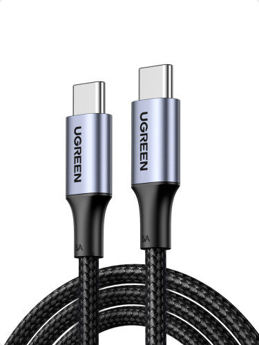 Ugreen 70427 cable USB USB 2.0 1 m USB C Negro, Plata - Imagen 3
