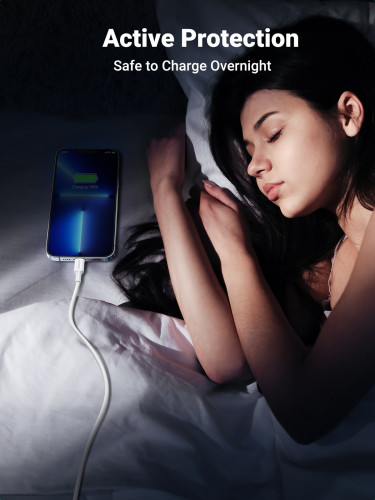 Ugreen cable USB 2.0 A lightning 2m, 5V/2.4A iPhone 7 / 7plus / 6S/ 6 / 6 Plus, iPhone 5s/5c/5, iPad Mini/Mini 2, iPad 1 m Blanco - Imagen 7