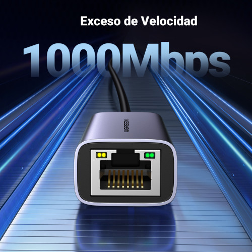 Ugreen 50737 adaptador y tarjeta de red Ethernet 1000 Mbit/s - Imagen 7