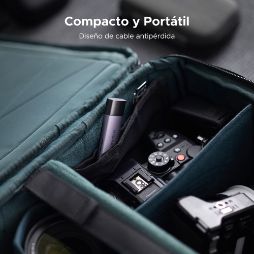 Ugreen 50706 lector de tarjeta USB/Micro-USB Plata - Imagen 9