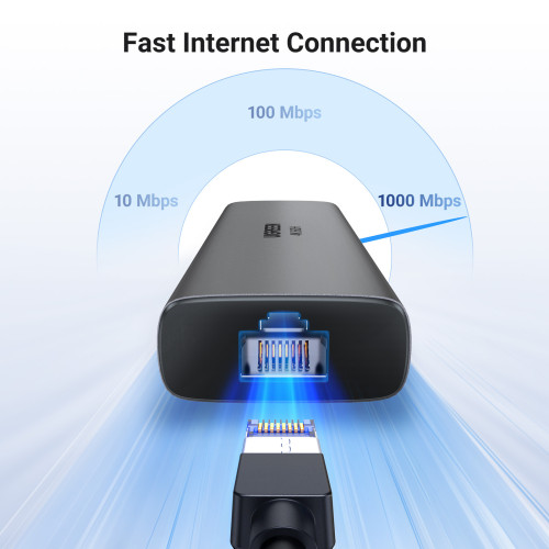 Ugreen REVODOK 6-IN-1 4K@60HZ HDMI ETH DOCK Acoplamiento Base Gris - Imagen 5