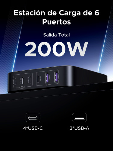 Ugreen Nexode Universal Negro, Gris Corriente alterna Carga rápida Interior - Imagen 10