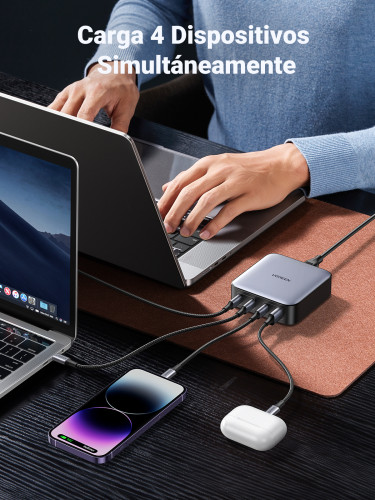 Ugreen Nexode Universal Gris Corriente alterna Carga rápida Interior - Imagen 5