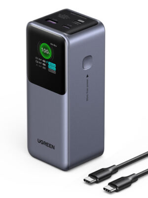 Ugreen 20000mAh 130W Fast Charging Powerbank Litio Gris
