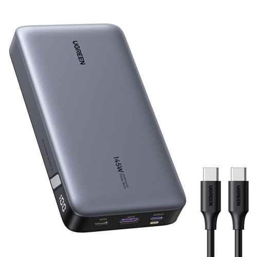 Ugreen 90597A batería externa 25000 mAh Gris - Imagen 3