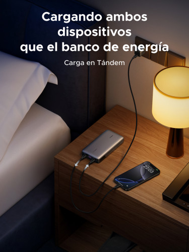 Ugreen 90597A batería externa 25000 mAh Gris - Imagen 8