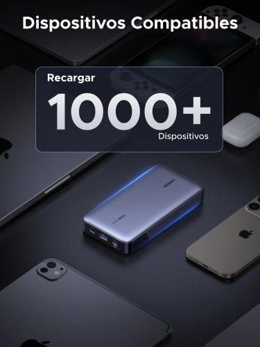 Ugreen 90597A batería externa 25000 mAh Gris - Imagen 10