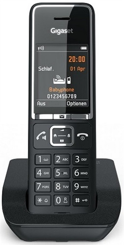 Gigaset COMFORT 550 Teléfono DECT Identificador de llamadas Negro - Imagen 2