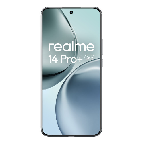 realme 14 Pro+ 5G 17,4 cm (6.83") SIM doble Android 15 USB Tipo C 8 GB 256 GB 6000 mAh Gris - Imagen 2