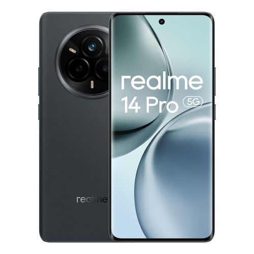 realme 14 Pro 5G 17,2 cm (6.77") SIM doble Android 15 USB Tipo C 8 GB 256 GB 6000 mAh Gris - Imagen 4