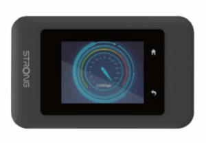 Strong 4G+ LTE MiFi Hotspot Router Wi-Fi 1200 router inalámbrico Doble banda (2,4 GHz / 5 GHz) Negro