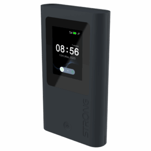 Strong 5GMIFIAX1800 router inalámbrico Doble banda (2,4 GHz / 5 GHz) 5G Negro