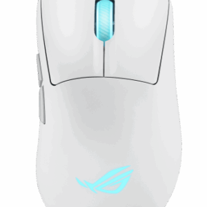 ASUS ROG Keris II Origin WHT ratón Juego mano derecha RF Wireless + Bluetooth + USB Type-A Óptico 42000 DPI