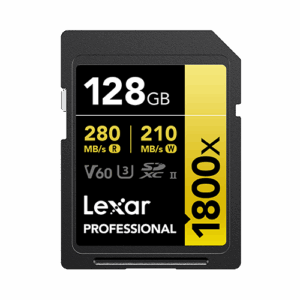 Lexar Professional 1800x 128 GB SDXC UHS-II Clase 10