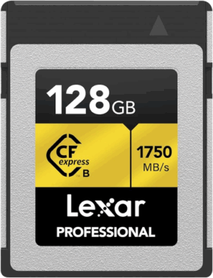 Lexar LCXEXPR128G-RNENG memoria flash 128 GB CFexpress tipo B