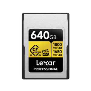 Lexar LCAGOLD640G-RNENG memoria flash 640 GB CFexpress tipo A