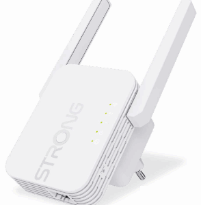 Strong 300S repetidor y transceptor Repetidor de red 300 Mbit/s Blanco