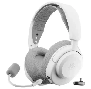 Steelseries Arctis Nova 3P Auriculares Inalámbrico Diadema Música/uso diario Bluetooth Blanco