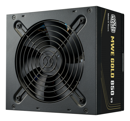 Cooler Master MWE GOLD 850 V3 unidad de fuente de alimentación 850 W 24-pin ATX ATX Negro