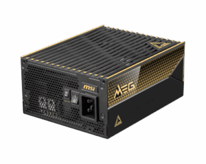 MSI MEG Ai1600T PCIE5 unidad de fuente de alimentación 1600 W 24-pin ATX ATX Negro