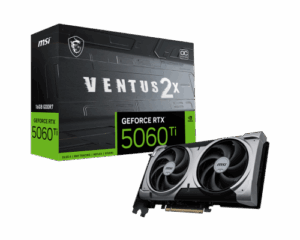 MSI VENTUS GeForce RTX 5060 TI 16G 2X OC PLUS NVIDIA 16 GB GDDR7
