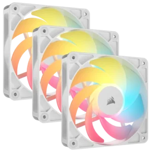 Corsair RS120-R ARGB Carcasa del ordenador Ventilador 12 cm Blanco 3 pieza(s)