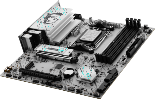 MSI B840M GAMING PLUS WIFI6E placa base AMD B840 Zócalo AM5 micro ATX - Imagen 3