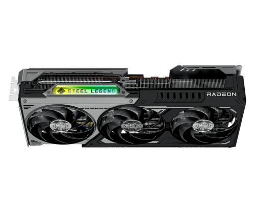 Asrock Radeon RX 9070 XT Steel Legend Dark AMD 16 GB GDDR6 - Imagen 5