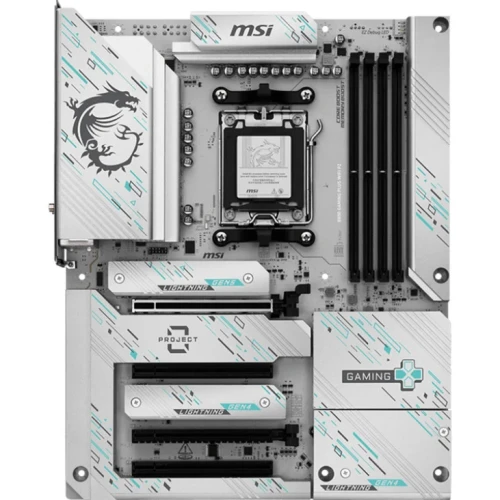 PLACA MSI B850 GAMING PLUS WIFI PZ,AMD,AM5,B850,4DDR5,256GB,1DP,4SATA3+3M.2,5GBLAN+WIFI7+BT5.4,4USB3.2,ATX - Imagen 3