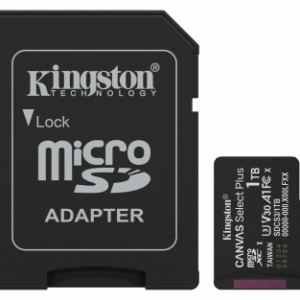 Kingston Technology 1TB microSDXC Canvas Select Plus Gen3 150MB/s A1 (Incluye adaptador de SD)