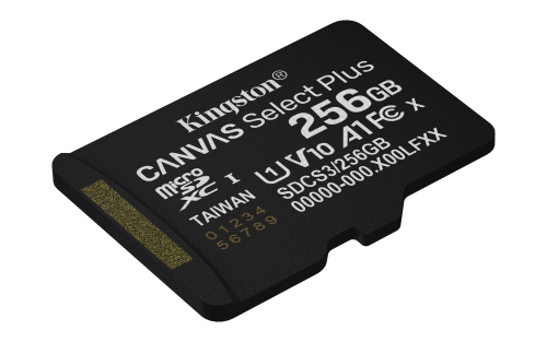 Kingston Technology 256GB microSDXC Canvas Select Plus Gen3 150MB/s A1 (Incluye adaptador de SD) - Imagen 5