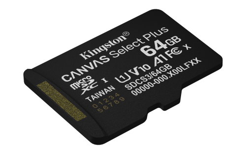 Kingston Technology 64GB microSDXC Canvas Select Plus Gen3 100MB/s A1 (Incluye adaptador de SD) - Imagen 5