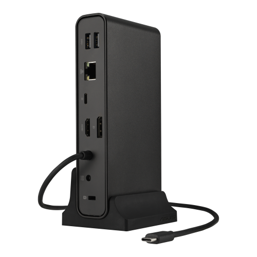 ASUS Triple Display USB-C Dock DC300 Acoplamiento USB 3.2 Gen 2 (3.1 Gen 2) Type-C Negro - Imagen 3