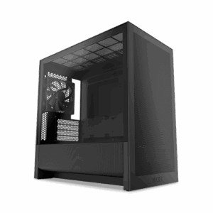 CAJA NZXT H3 FLOW (2025) MICRO-ATX MID-TOWER CASE - ALL BLACK COLOR