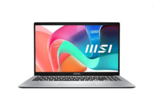 MSI PORTATIL MODERN 15 F1MG-499ES. 15.6" FHD (1920*1080), 60HZ IPS. INTEL CORE 7 PROCESSOR 150U . INTEL GRAPHICS. DDR IV 16GB*2. 1TB NVME SSD. PLATA. W11 HOME