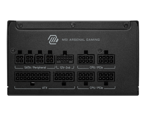 MSI MAG A850GLS PCIE5 unidad de fuente de alimentación 850 W 24-pin ATX ATX Negro - Imagen 2