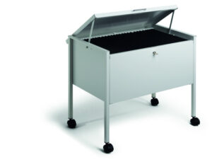 Durable 309810 archivador organizador Acero Gris