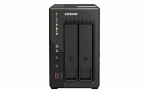QNAP QVP-21C servidor de almacenamiento Torre Intel® Celeron® J6412 8 GB DDR4 0 TB QVR Pro Negro