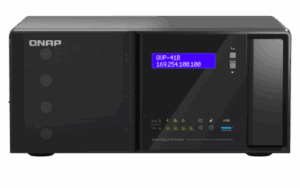 QNAP QVP-41B-8G-P Grabadore de vídeo en red (NVR) Negro