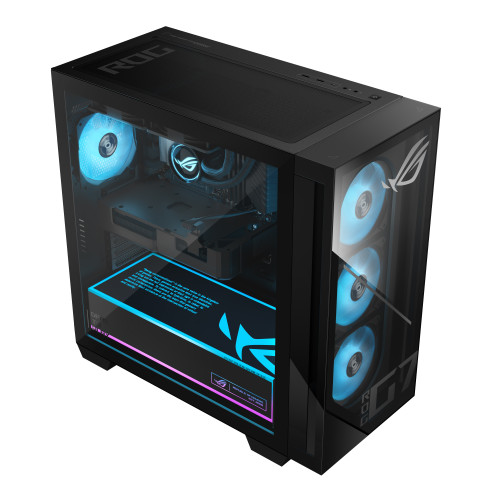 ASUS ROG G700 GM700TZ-R9800X0370 - Sobremesa Gaming de (AMD Ryzen 7 9800X3D, 32GB RAM, 1TB SSD, NVIDIA RTX 5070 12GB, Sin Sistema Operativo) Negro - Imagen 3