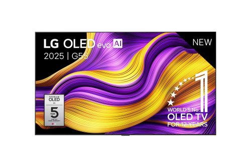 LG OLED evo AI OLED83G55LW 2,11 m (83") 4K Ultra HD Smart TV Wifi Plata