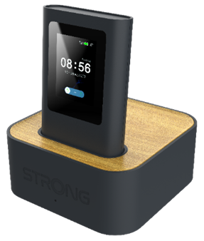 Strong HI-PHI 6 sistema Wi-Fi Mesh (Wi-Fi en malla) Doble banda (2,4 GHz / 5 GHz) Wi-Fi 6 (802.11ax) Negro 2 5G Interno