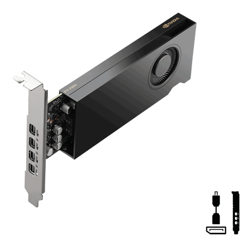 PNY NVIDIA RTX 2000E Ada RTX 2000 Ada 16 GB GDDR6 - Imagen 2