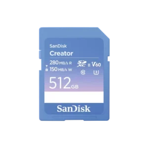 TARJETA SANDISK CREATOR SD UHS-II 512GB